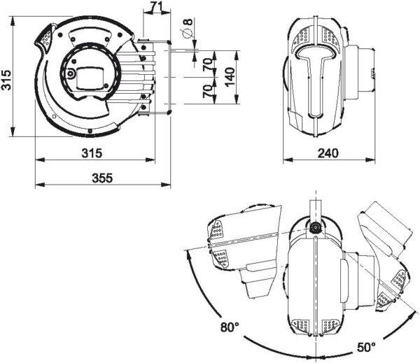 SONIC 4822401 Kabelhaspel 18 meter (3 x 1,5mm)-11429