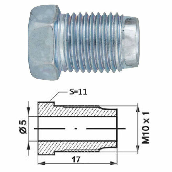 Remleidingnippel assortiment 90-delig-11670