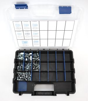 Remleidingnippel assortiment 90-delig