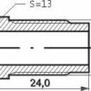 Remleidingnippel M12 x 1,00 mm - 10 stuks AL-RN104X-11693