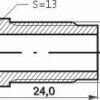 Remleidingnippel M12 x 1,00 mm - 10 stuks AL-RN104X-11693