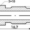 Remleidingnippel M10 x 1,00 mm - 10 stuks AL-RN105d-11708