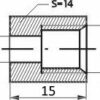 Remleidingnippel M10 x 1,00 mm - 10 stuks AL-RN108-11728