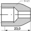 Remleidingnippel M10 x 1,00 mm - 10 stuks AL-RN110x-11746