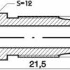 Remleidingnippel 7/16" x 20 - 10 stuks AL-RN114-11764