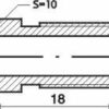 Remleidingnippel 3/8" x 24 - 10 stuks AL-RN115-11770