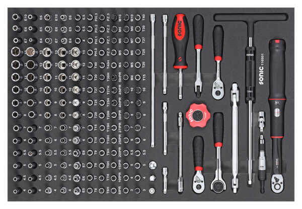 SONIC 795844 Gereedschapswagen S15 gevul (958 delig)-27148