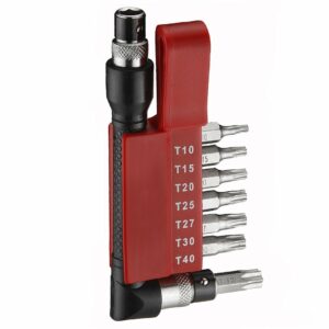 FORCE 2081D Bit set Torx 8 delig (Ø 6 mm)-0