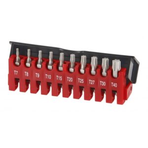 FORCE 21012 Bit set Torx 10 delig (Ø 6 mm)-0