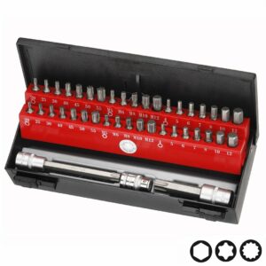 FORCE 4442C Bit set Inbus, Torx, Spline 44 delig (Ø 10 mm)-0