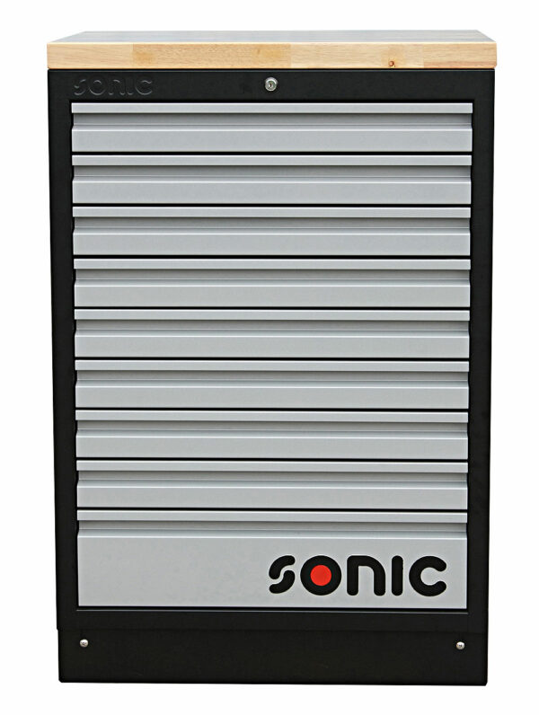 SONIC 4731308 MSS 26`` Ladenkast 9 laden met houten bovenblad-0