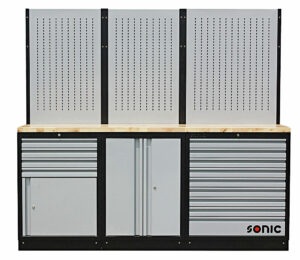 SONIC 4731501 MSS 26``/34`` opstelling met 13 laden met houten bovenblad-0