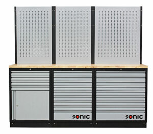 SONIC 4731502 MSS 26``/34`` opstelling met 22 laden met houten bovenblad-0