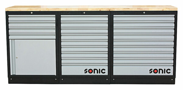 SONIC 4731506 MSS 26``/34`` lage opstelling met 22 laden met houten blad-0
