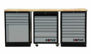 SONIC 4731515 MSS 26``/34`` lage opstelling met 20 laden met houten bovenb-0