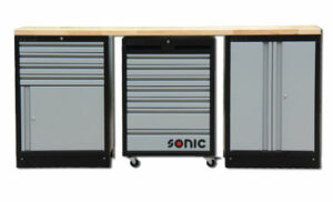 SONIC 4731516 MSS 26``/34`` lage opstelling met 11 laden met houten bovenb-0