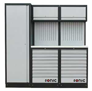 SONIC 4731601 MSS 26`` hoge kast, 18 laden, ophangpaneel, klepkast (rvs)-0
