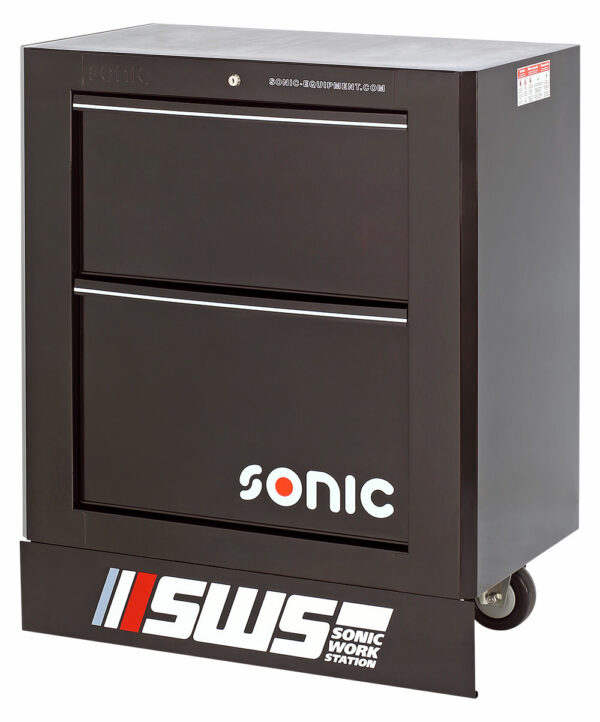 SONIC 4732210 SWS 128`` work station 3320mm zwart leeg-13878