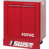 SONIC 4732220 SWS 128`` work station 3320mm rood leeg-13888