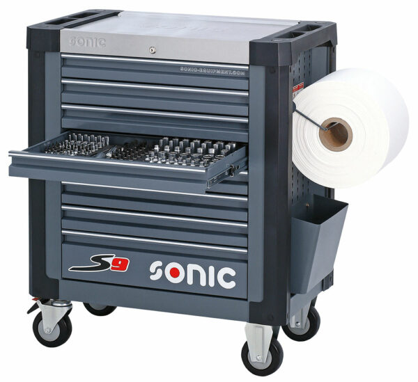 SONIC 736831 Gereedschapswagen S9 gevuld (368 delig)-0