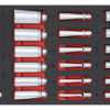 SONIC 727909 Gereedschapswagen S10 gevuld (279 delig) Zwart SAE-14431