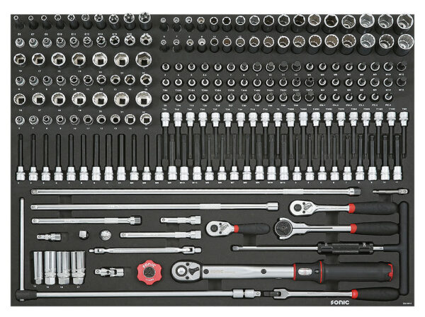 SONIC 795808 Gereedschapswagen S14 gevuld (958 delig)-14224