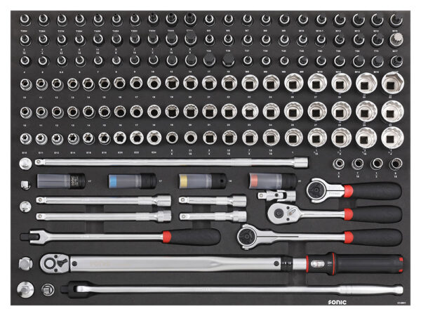 SONIC 795808 Gereedschapswagen S14 gevuld (958 delig)-14211