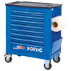 SONIC 717116 Gereedschapswagen S10 gevuld (171 delig) Blauw SAE-14401