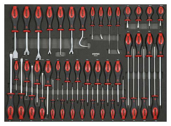 SONIC 795808 Gereedschapswagen S14 gevuld (958 delig)-14213