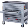 SONIC 740020 Gereedschapswagen S11 Gevuld (400 delig) Grijs-0