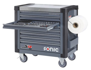 SONIC 760546 Gereedschapswagen S12XD gevuld (600 delig)-0