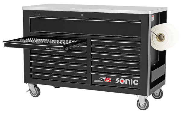 SONIC 795844 Gereedschapswagen S15 gevul (958 delig)-0