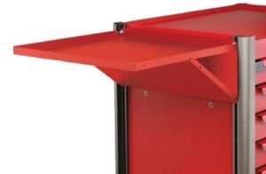 FORCE 102104R Zijtafel voor Practical gereedschapswagen Rood-0