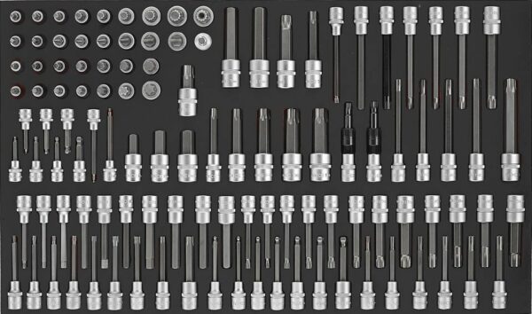 FORCE F41141 Bitdoppen combinatie set 114-delig-0