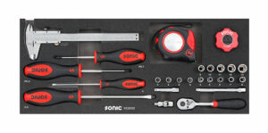 SONIC 102502 Combinatieset 1/4'', voor topbox 4730414 25-dlg.-0