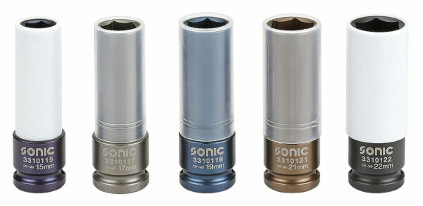 SONIC 300506 Doppenset 1/2'', voor wielmoeren 5-delig-0