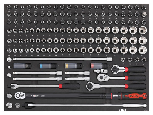 SONIC 773544 Gereedschapswagen S15 (735-delig)-27131