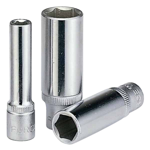 FORCE 525507.16 Dop lang 1/4" (6-kant) 7/16"-0