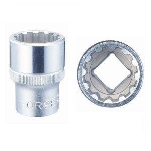 FORCE 52Q14 Dop 1/4" (Multi profiel) 14mm-0
