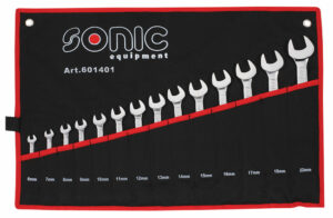 SONIC 601401 Ringsteeksleutel set in etui 14-delig-0