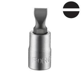 FORCE Bit doppen 1/4" (Plat) - diverse maten-0