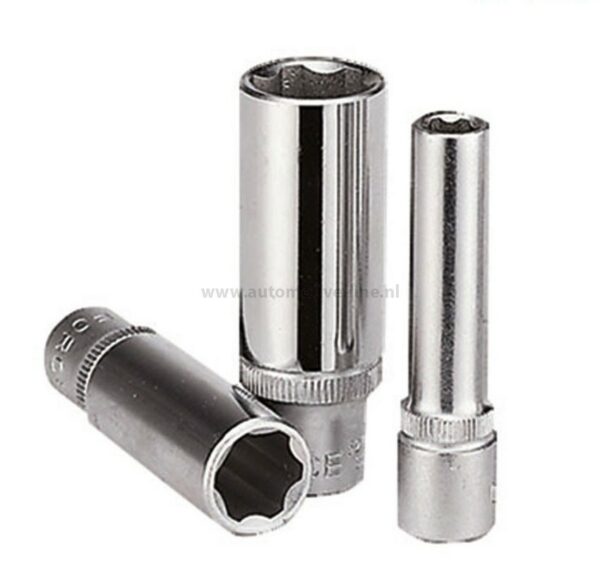 FORCE 5477711 Dop lang 1/2" (Golf profiel) 11 mm-0