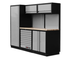 SONIC 728410 MSS 196 Cabinet gevuld met 285-dlg. gereedschapset-0