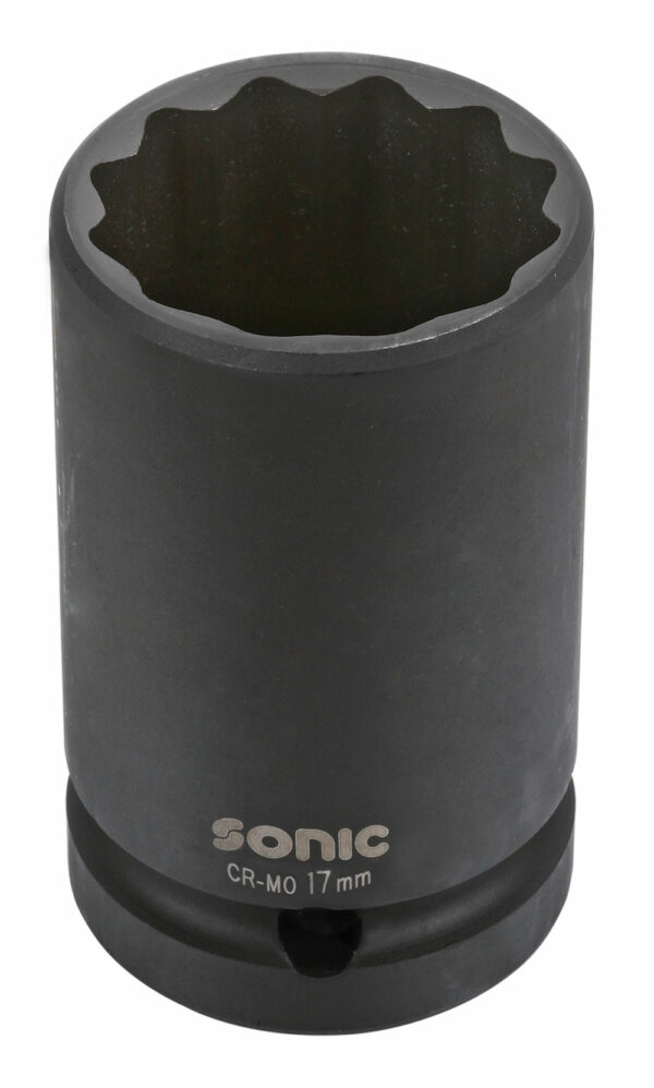 SONIC Krachtdoppen kort 1/2" (12-kant) - diverse maten-0