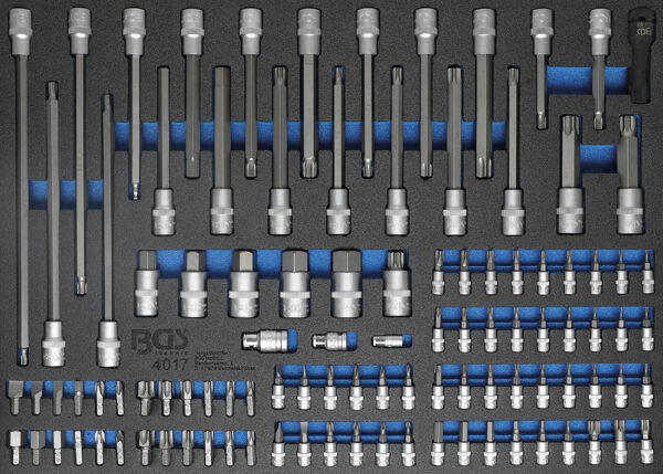 BGS 4017 Bit doppen set 1/4", 1/2" (104-delig)-0