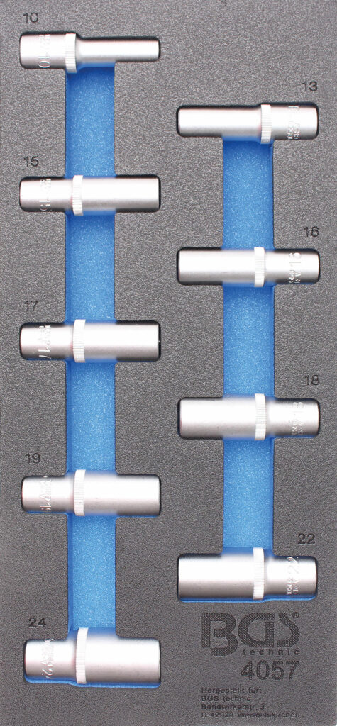 BGS 4057 Doppen set 6-kant 1/2" (10-delig)-0