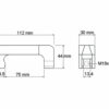 BGS 7777-2 Dieselverstuiver trekker 13 mm-22810