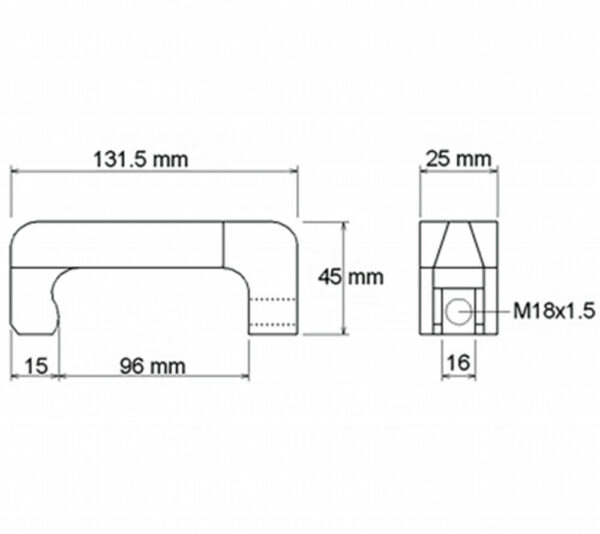 BGS 7777-3 Dieselverstuiver trekker 16 mm-22818