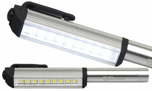 BGS 8493 Aluminium LED Pen met 9 LEDs-0