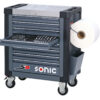 SONIC 735431 Gereedschapswagen S9 gevuld (354 delig)-0